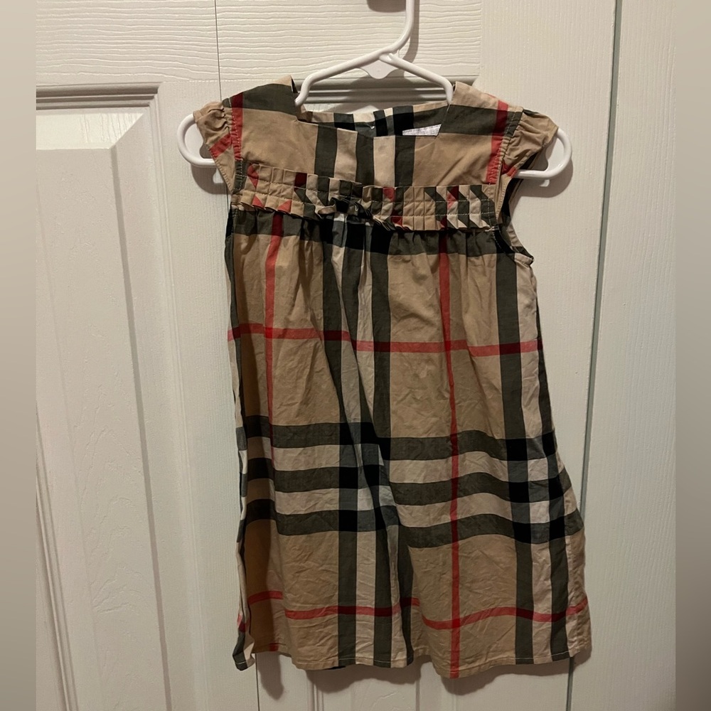 Toddler girl Burberry Dress with bloomers